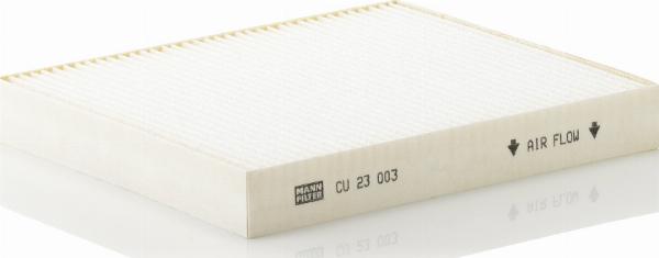 Mann-Filter CU23003 - Filtrs, Salona telpas