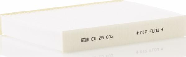 Mann-Filter CU25003
