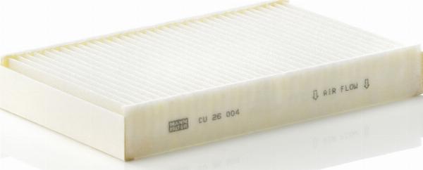 Mann-Filter CU26004