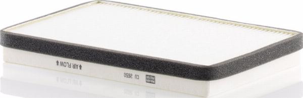 Mann-Filter CU2650