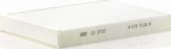 Mann-Filter CU2733 - Filtrs, Salona telpas