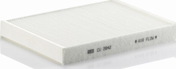 Mann-Filter CU2842 - Filtrs, Salona telpas