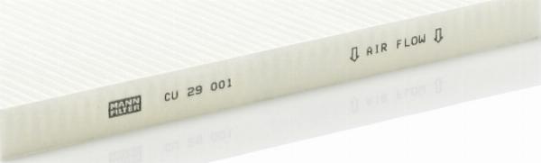 Mann-Filter CU29001