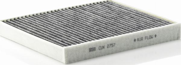 Mann-Filter CUK2757 - Filtrs, Salona telpas