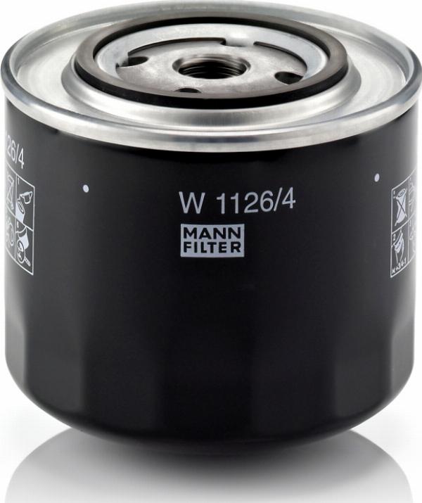 Mann-Filter W1126 - Eļļas filtrs