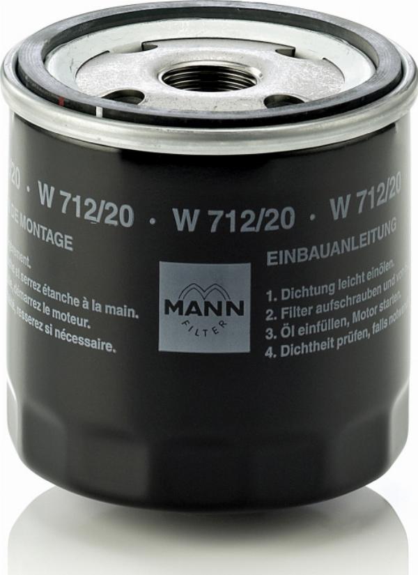 Mann-Filter W712/20 - Auto Part