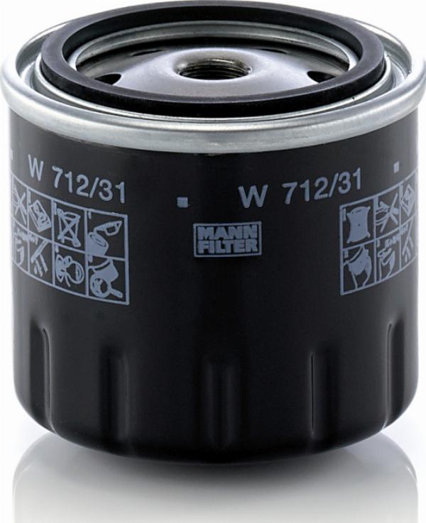 Mann-Filter W712/31 - Auto Part