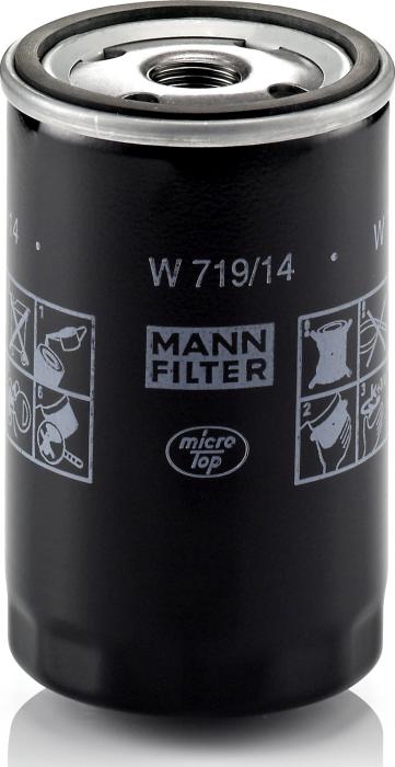 Mann-Filter W719/14 - Eļļas filtrs