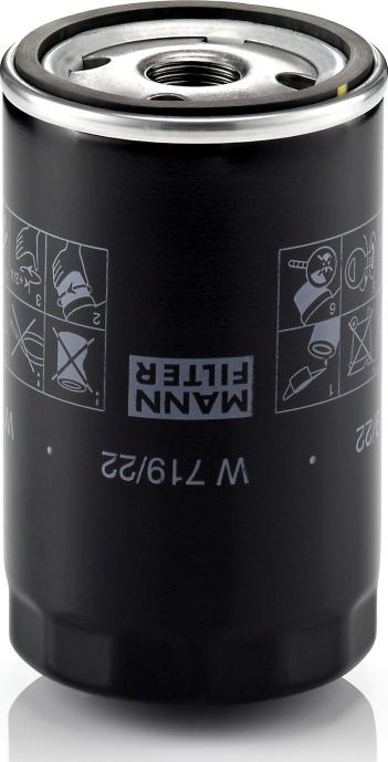 Mann-Filter W719/22 - MANN-FILTER W 719-22