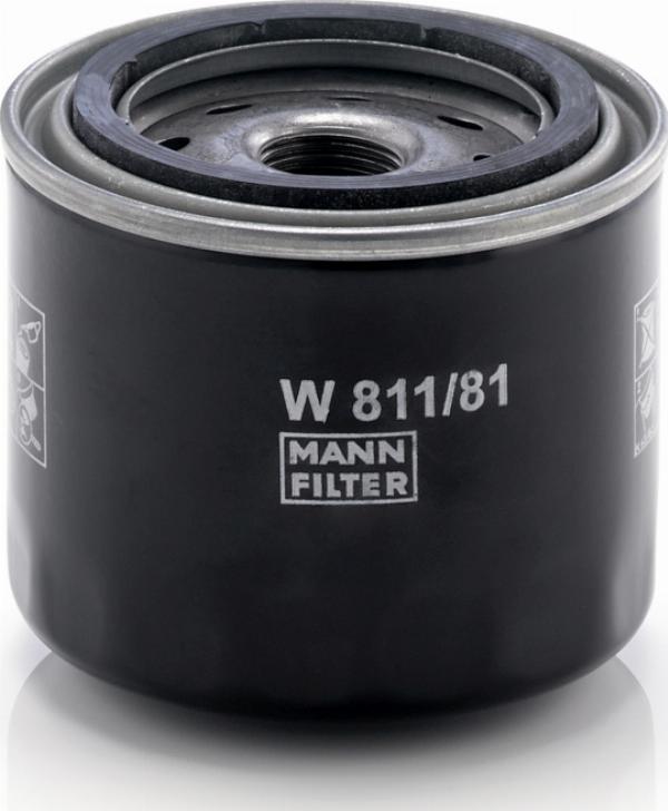 Mann-Filter W811/81 - Eļļas filtrs