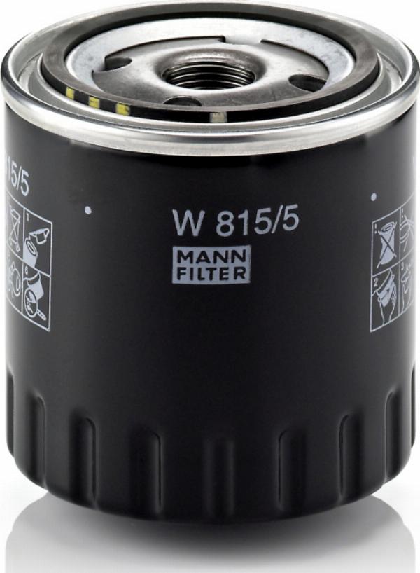 Mann-Filter W815/5 - Eļļas filtrs