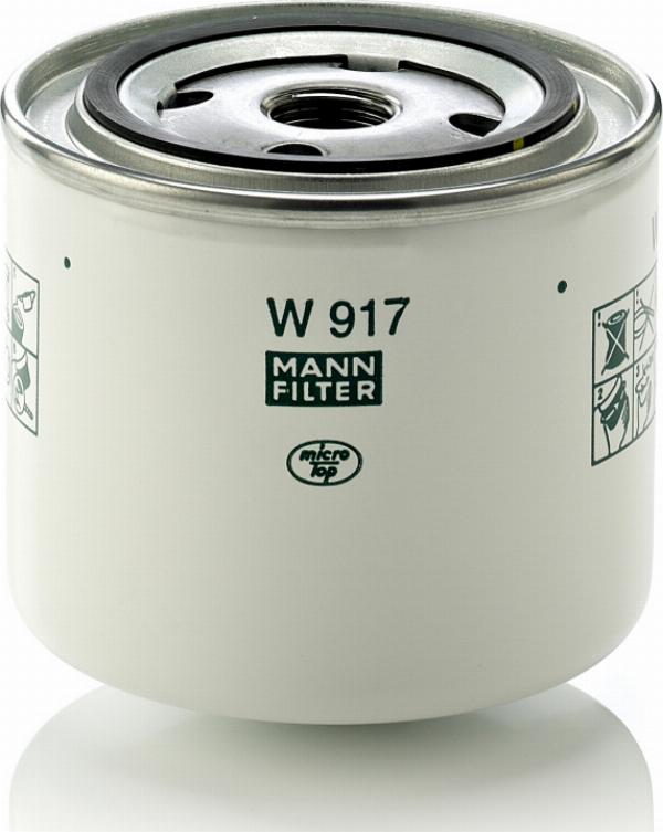 Mann-Filter W917 - Eļļas filtrs