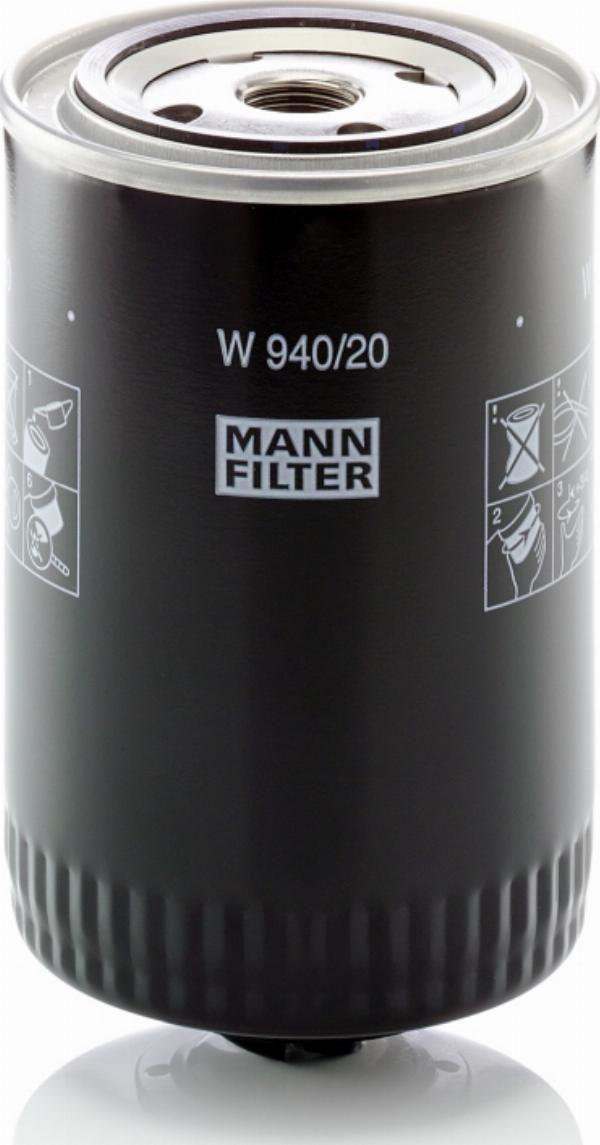 Mann-Filter W940/20 - Auto Part