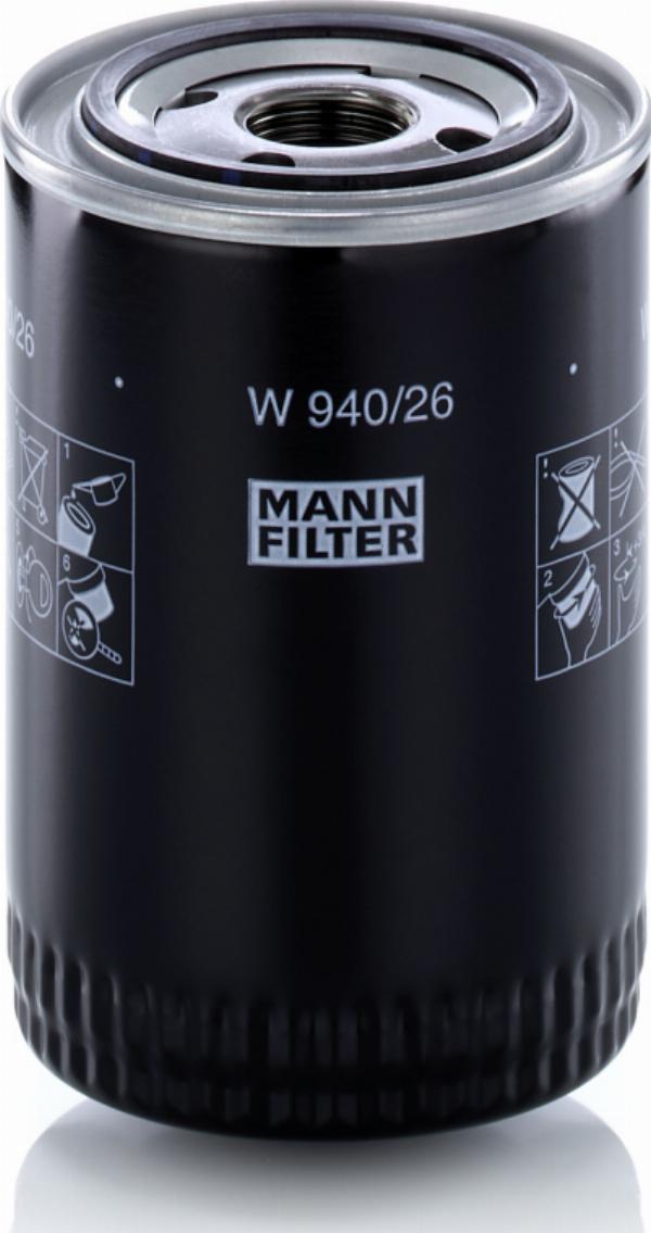 Mann-Filter W940/26 - Auto Part