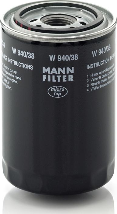 Mann-Filter W940/38 - Auto Part