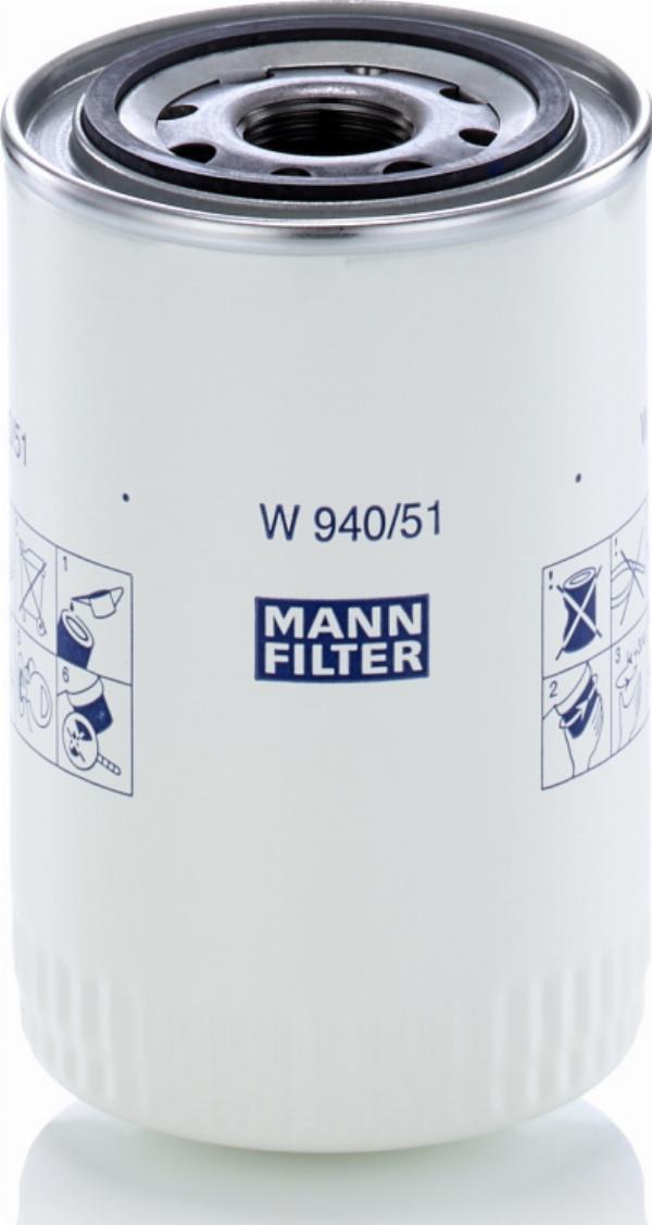 Mann-Filter W940/51 - Auto Part