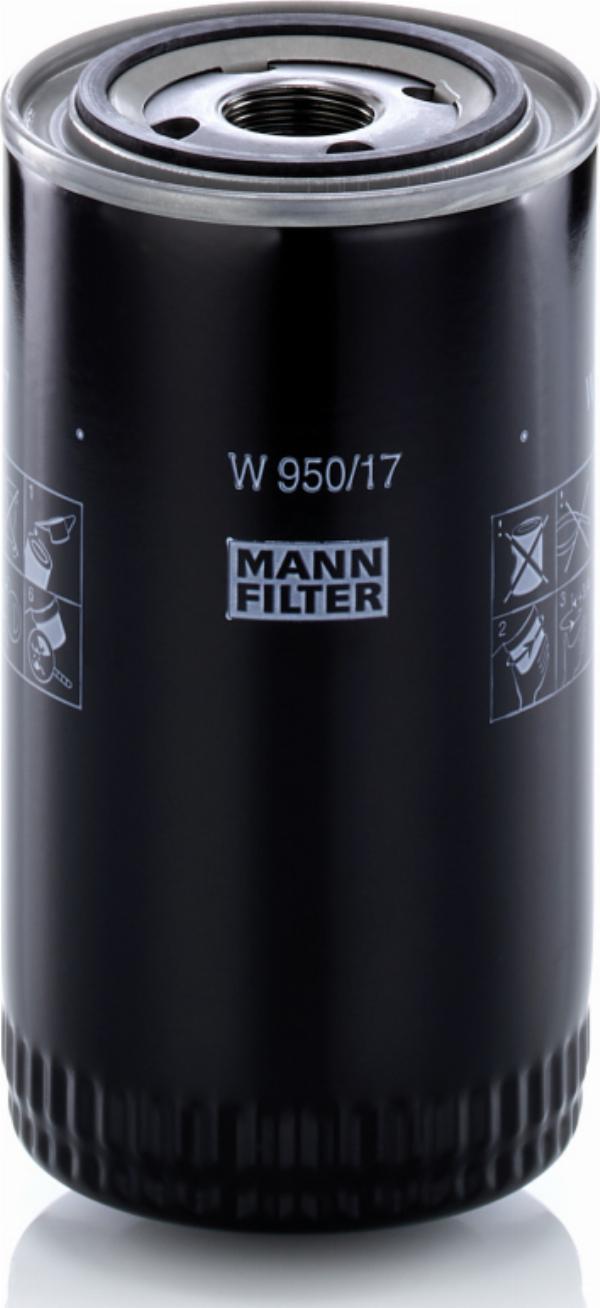 Mann-Filter W950/17 - MANN-FILTER W 950-17