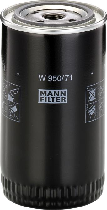 Mann-Filter W950/71 - Eļļas filtrs