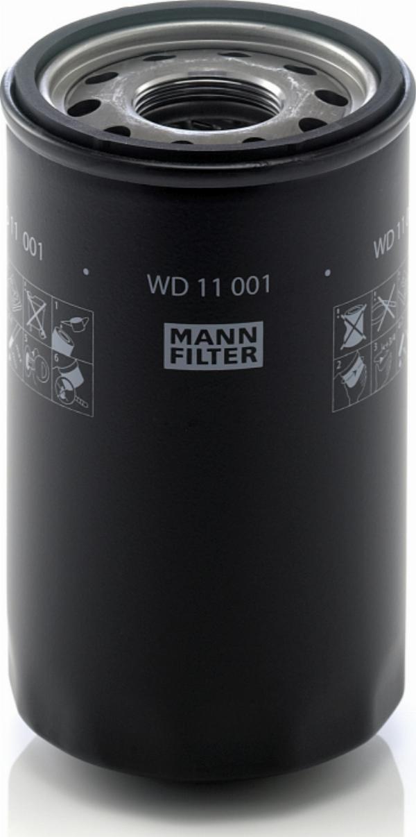Mann-Filter WD11001 - Filtrs, Hidropacēlāja sistēma