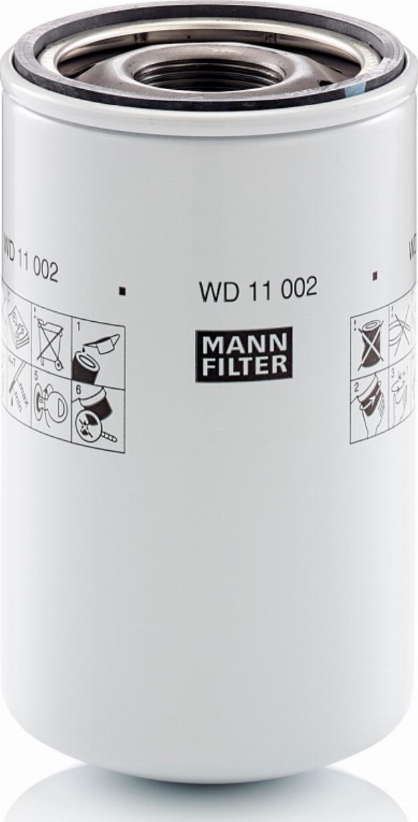 Mann-Filter WD11002 - Filtrs, Hidropacēlāja sistēma