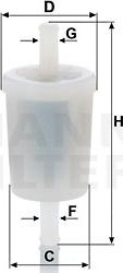 Mann-Filter WK3002