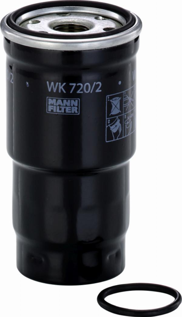 Mann-Filter WK720/2X - MANN-FILTER WK 720-2