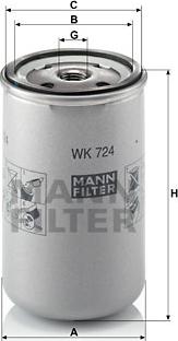Mann-Filter WK724