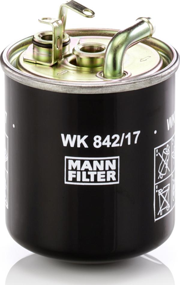 Mann-Filter WK842/17 - Auto Part
