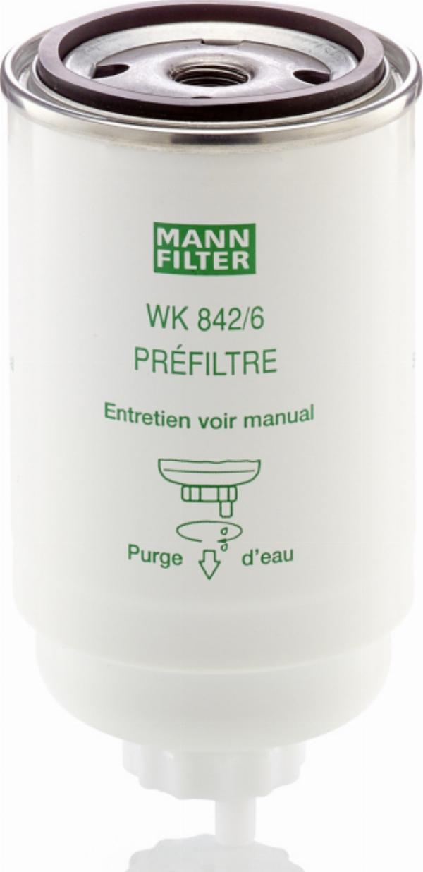Mann-Filter WK842/6