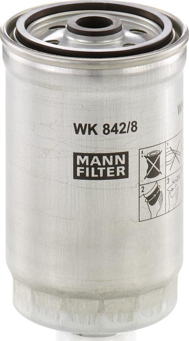 Mann-Filter WK842/8