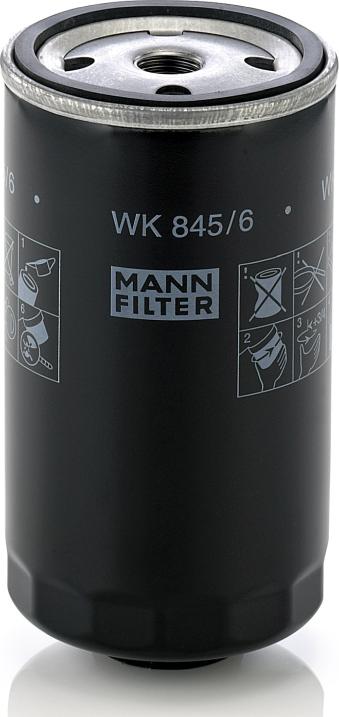 Mann-Filter WK845/6 - Auto Part
