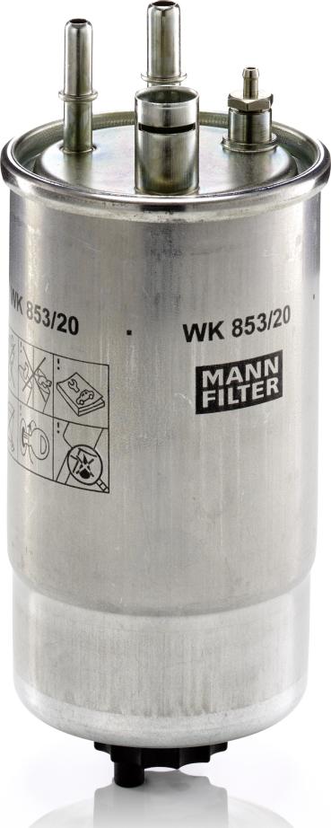 Mann-Filter WK853/20 - Auto Part