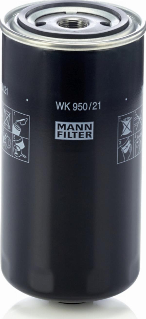 Mann-Filter WK950/21 - Auto Part