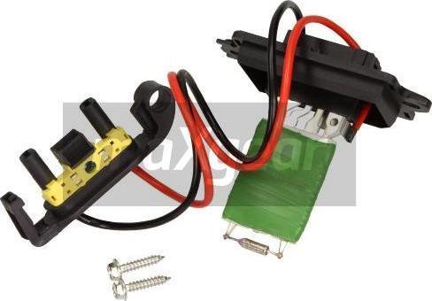 Maxgear 21-0322 - Rezistors, Salona ventilators