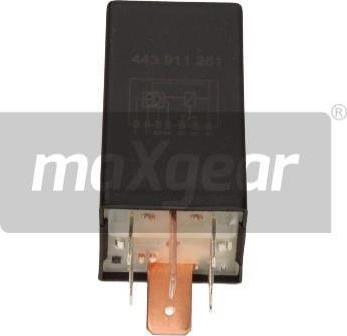 Maxgear 50-0007 - Relejs, Palaišanas iekārta