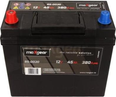 Maxgear 85-0020 - Startera akumulatoru baterija