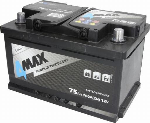 Maxgear 85-0022 - Startera akumulatoru baterija