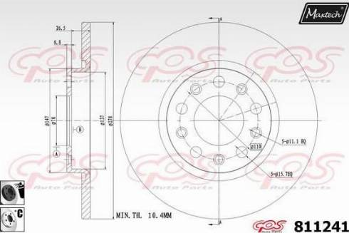 Blue Print ADA104375 - Auto Part