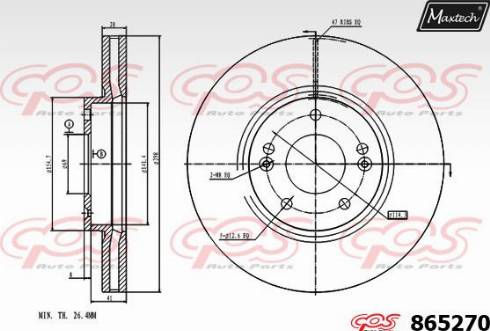 Oyodo 30H0540-OYO - Auto Part
