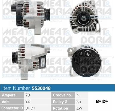 Meat & Doria 5530048 - Auto