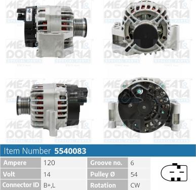 Meat & Doria 5540083 - Auto
