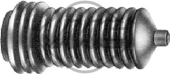Metalcaucho 01263 - Putekļusargu komplekts, Stūres