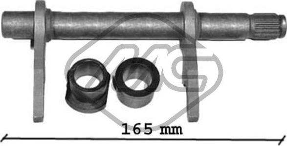 Metalcaucho 05707 - Izspiedējdakša, Sajūgs