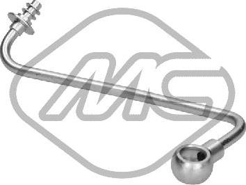 Metalcaucho 92344 - Eļļas cauruļvads, Kompresors