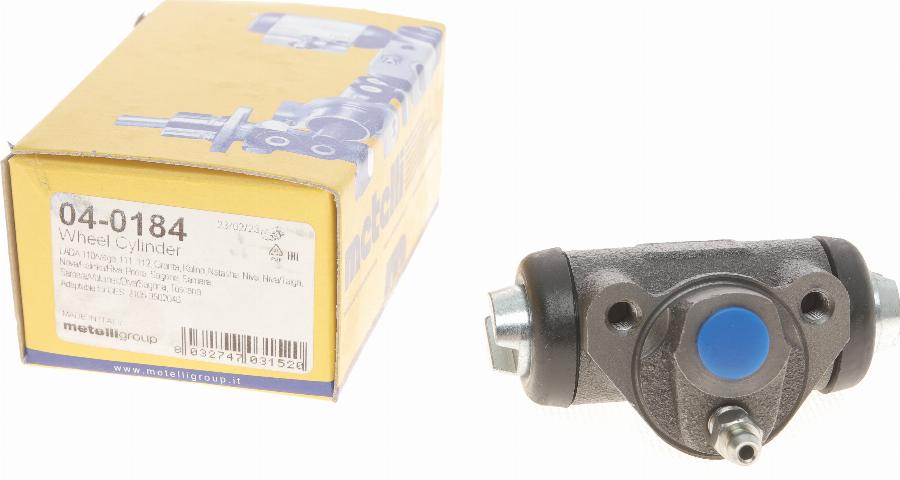Metelli 04-0184 - BR.CILINDRS 04-0184