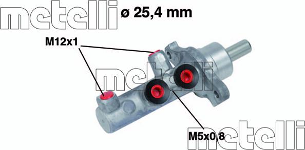 Metelli 05-0569 - 05-0569 BR.CILINDRS