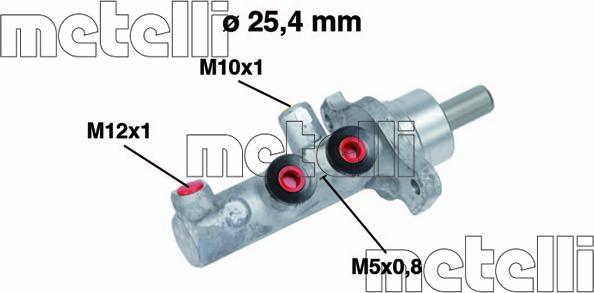 Metelli 05-0570 - 05-0570 BR.CILINDRS