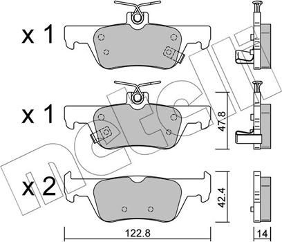 Metelli 22-1364-0