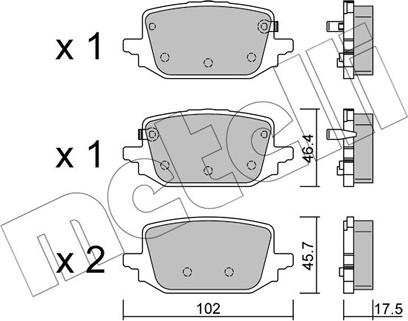 Metelli 22-1366-0 - Auto Part