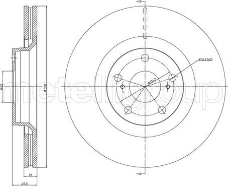 Brembo 09.B046.11 - BREMŽU